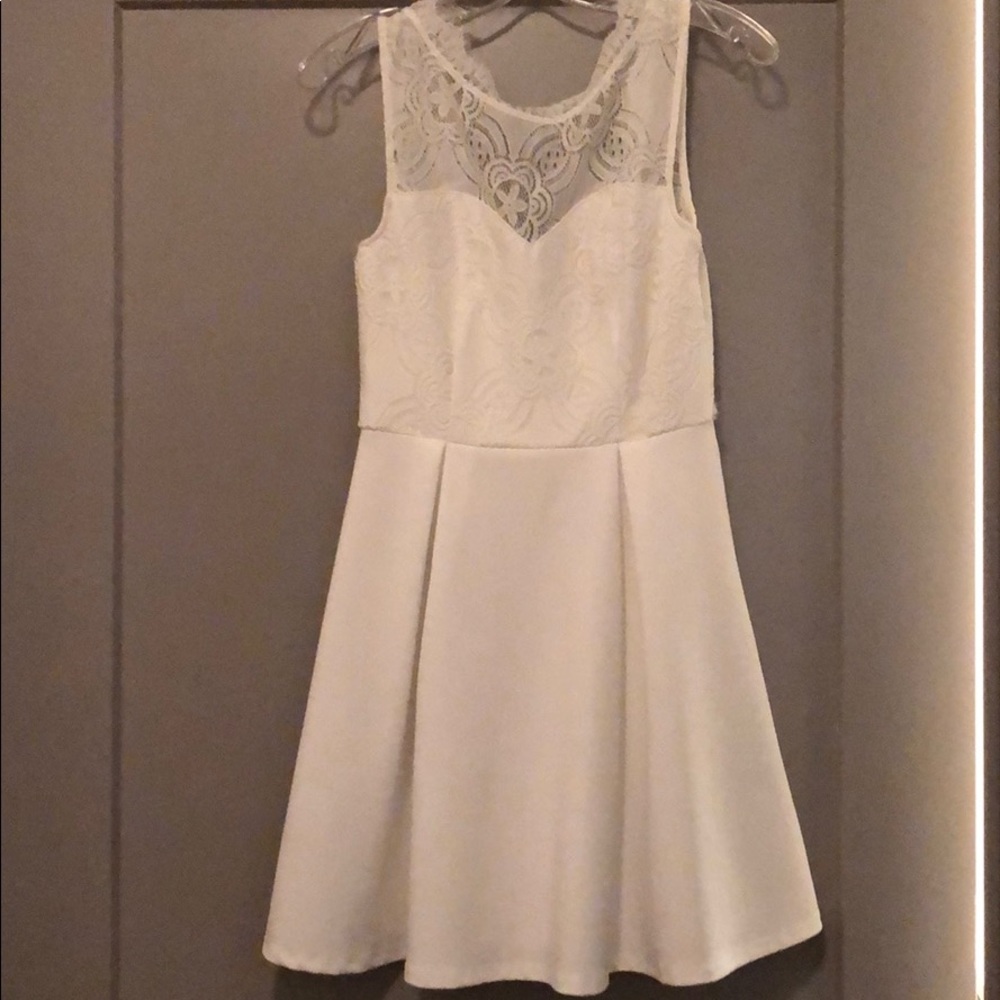 White dress